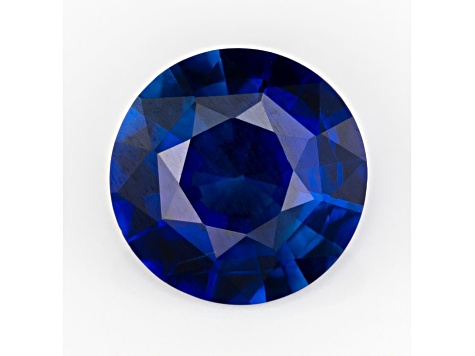 Sapphire Loose Gemstone 6.6mm Round 1.03ct