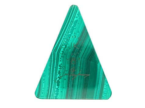 Intarsia Multi-Stone Inlay 36x27mm Triangle