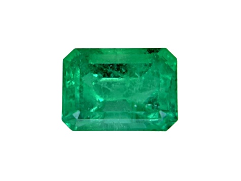 Colombian Emerald 10.4x7.6mm Emerald Cut 3.74ct