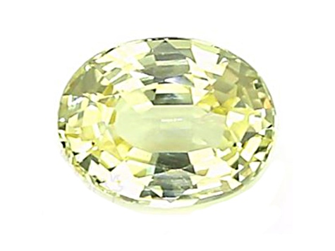 Yellow Sapphire 8.6x6.7mm Oval 2.33ct
