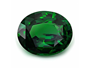 Tsavorite Garnet 11.8x9.7mm Oval 5.08ct