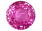 Pink Sapphire Loose Gemstone Unheated 7.9mm Round 2.55ct
