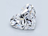 1.51ct Natural White Diamond Heart Shape, D Color, SI1 Clarity, GIA Certified