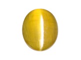 Fire Opal Cat's Eye 8x7mm Oval 1.50ct