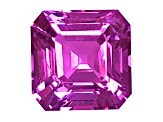 Pink Sapphire Loose Gemstone Unheated 7.25mm Square 2.40ct