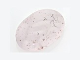 Pink Chalcedony 13.9x9.3mm Oval Cabochon 5.08ct