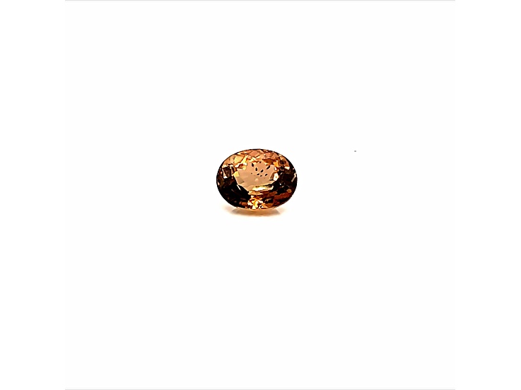 Peach Tourmaline 10x8mm Oval 3.27ct