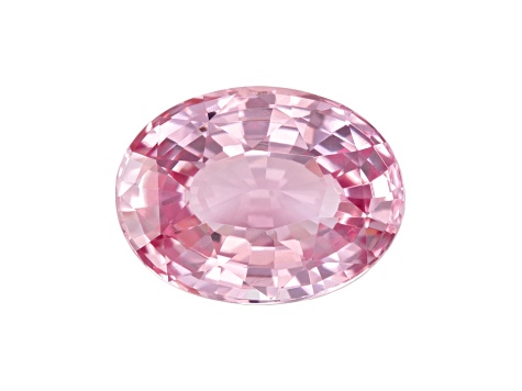 Padparadscha Sapphire Unheated 7.34x5.55mm Oval 1.29ct