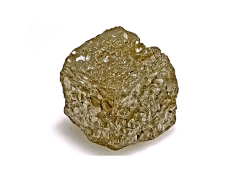 Natural Silver Diamond Rough 5mm Cube 1.48ct