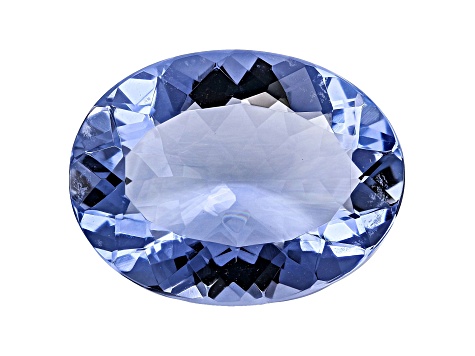 Blue Fluorite 19.5x15mm Oval 16.00ct