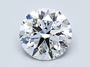 2ct Natural White Diamond Round, D Color, SI1 Clarity, GIA Certified