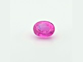 Pink Sapphire 6.33x5.27mm Oval 1.23ct