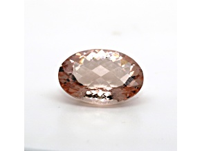 MORGANITE OVAL REDISH PINK GORGEOUS EXOTIC 13 x 18mm, 10.34 CTS.