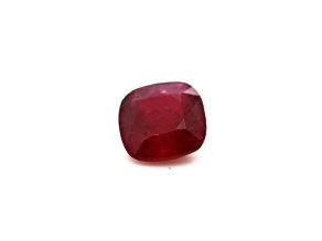 Awe-inspiring Ruby Cushion shape 6x6x3.5mm, 1.22 Cts