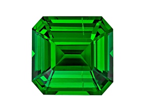 Tsavorite 9.47x8.6mm Emerald Cut 5.14ct