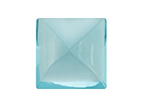 Swiss Blue Topaz 7mm Square Cabochon 2.5ct