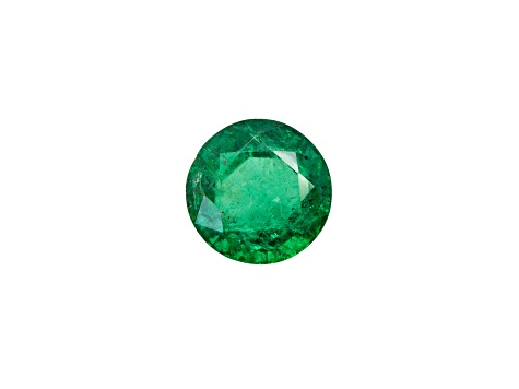 Zambian Emerald 7.6mm Round 2.08ct