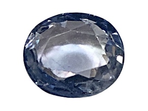 Near-Colorless Sapphire 6.57x5.72mm Oval 1.06ct
