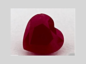Ruby 6.15x5.93mm Heart Shape 1.21ct