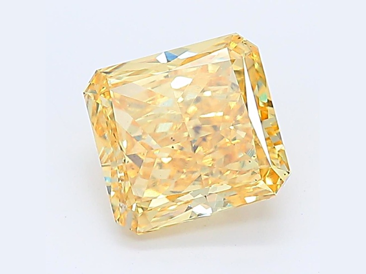 2.04ct Vivid Yellow Radiant Cut Lab-Grown Diamond SI1 Clarity IGI Certified