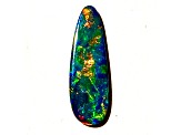 Opal on Ironstone 21x7mm Free-Form Doublet 3.42ct