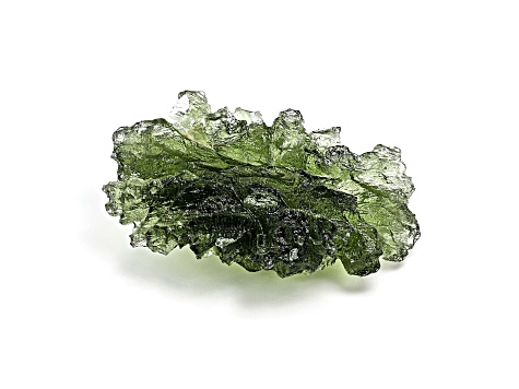 Moldavite 28.26x16.7mm Free-Form Specimen 3.92g - 1TT6LA | JTV