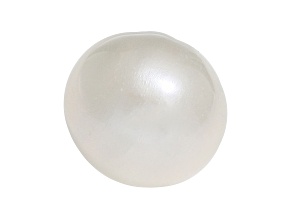 Natural Tennessee Freshwater Cream Color Pearl 9.6x9.1mm Off-Round 5.50ct