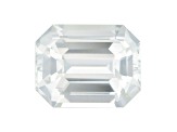 White Sapphire Loose Gemstone Unheated 12.82x10.19mm Emerald Cut 8.52ct