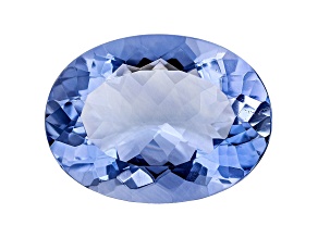 Blue Fluorite 20x15mm Oval 17.00ct