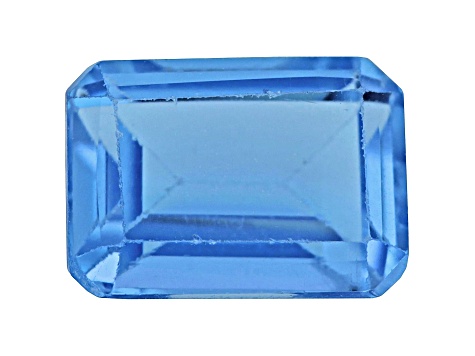 Swiss Blue Topaz Calibrated Emerald Cut Set of 5 6.00ctw