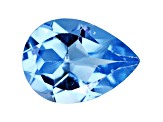 Swiss Blue Topaz Calibrated Pear Shape Set of 5 5.00ctw