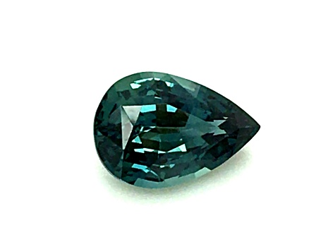 Teal Green-Blue Sapphire 8.67x5.99mm Pear Shape 1.52ct
