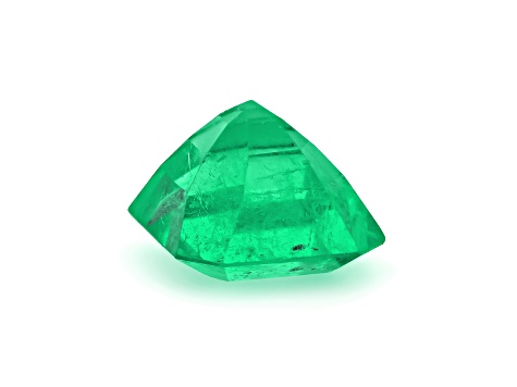 Colombian Emerald 10.1x9.3mm Emerald Cut 3.98ct