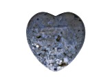 Madagascar Ocean Jasper 50x20mm Puffed Heart Carving