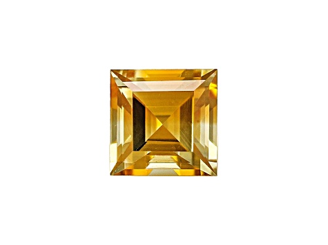 Montana Orange Sapphire Loose Gemstone 3mm Square 0.16ct
