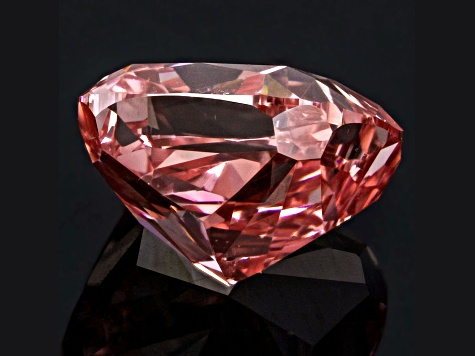 1.04ct Vivid Pink Cushion Lab-Grown Diamond VS1 Clarity IGI Certified