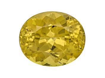 Picture of Yellow Apatite 12x10mm Oval 5.50ct