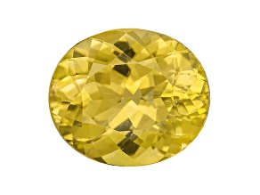 Yellow Apatite 14x12mm Oval 8.00ct