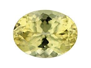 Canary Apatite 16x12mm Oval 9.47ct