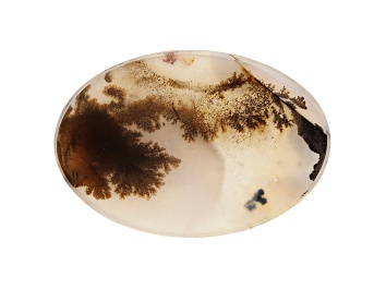 Picture of Dendritic Agate 49x33.5mm Oval Tablet 41.96ct