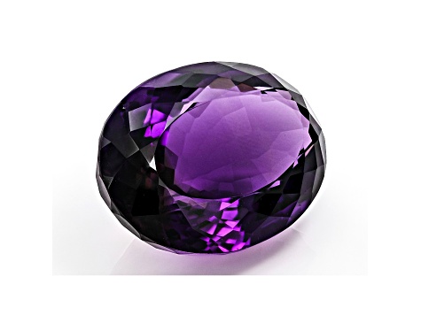 Amethyst 32.44x23.66mm Oval 76.89ct