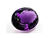 Amethyst 32.44x23.66mm Oval 76.89ct