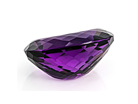 Amethyst 32.44x23.66mm Oval 76.89ct