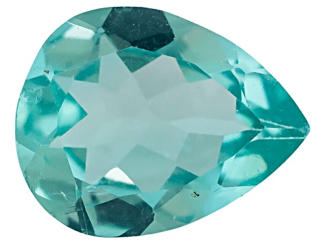 Paraiba color Apatite 9x7mm Pear Shape 1.40ct