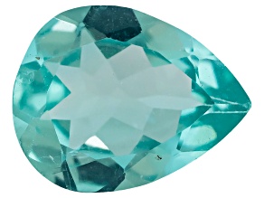 Paraiba color Apatite 9x7mm Pear Shape 1.40ct