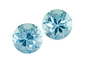 Apatite 5mm Round Matched Pair 1.00ctw