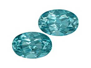 Apatite 6x4mm Oval Matched Set 1.00ctw