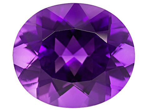 Amethyst 14x12mm Oval 6.25ct