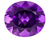 Amethyst 14x12mm Oval 6.25ct