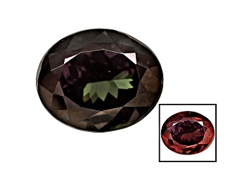 Picture of Garnet Color Shift 12.39x10.15x8.73mm Oval 9.98ct